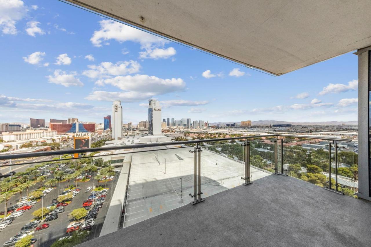 Huge Modern Luxury 17 Floor Panoramic Corner Suite With Open Balcony 拉斯维加斯 外观 照片